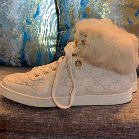 gucci coda fur sneakers|Shoes .